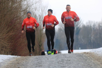 141 gelaufene Runden beim "Renn mit und hüf"-Lauf durch Scherfler, Preishuber und Ungar